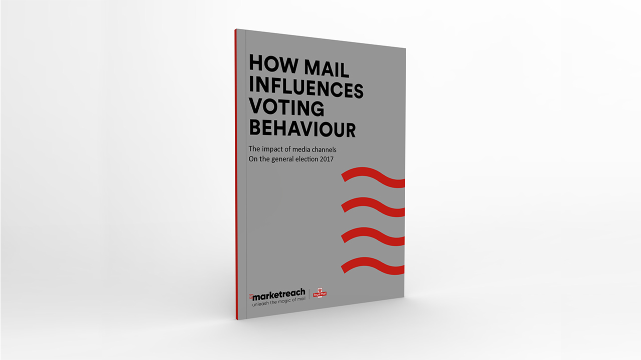 Front cover of how mail influences voting behaviour - Marketreach