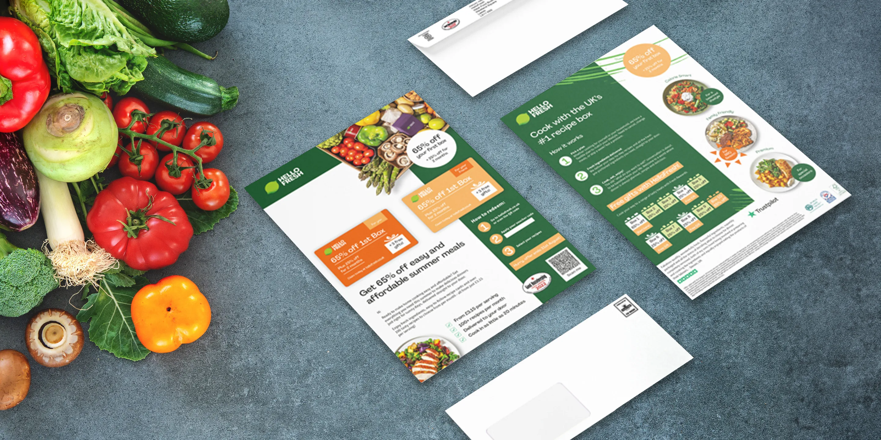 Hello fresh recipe and vouchers