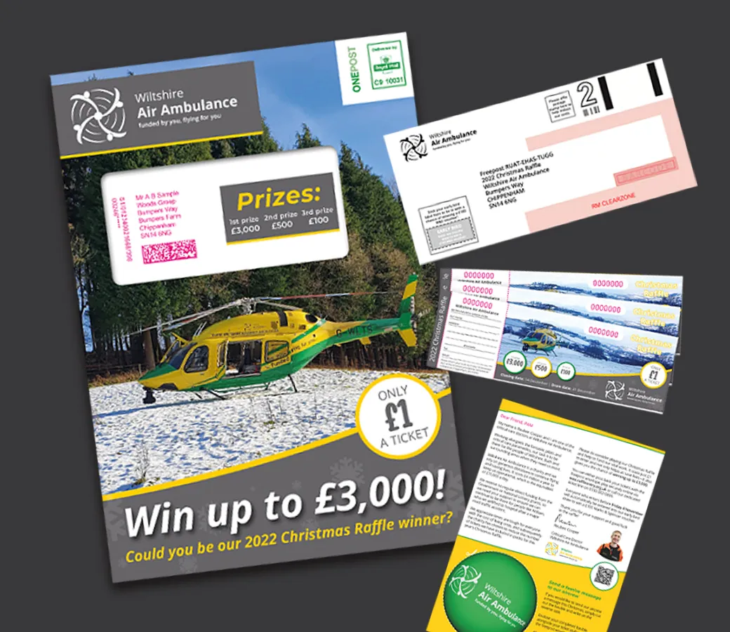 Wiltshire air ambulance leaflet